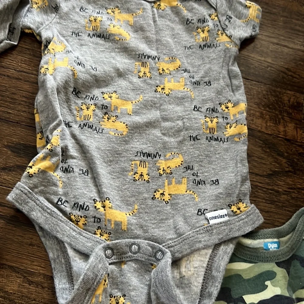 3-6M Gerber 6-Pack of Onesies